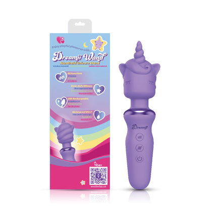 Dreamii Wand Powerful Unicorn Wand - Lilac - 15 Vibration Patterns & 5 Speeds