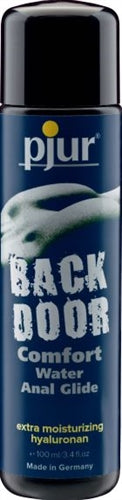 Pjur Backdoor Water-Based Anal Glide - 3.4 Fl. Oz - Clear