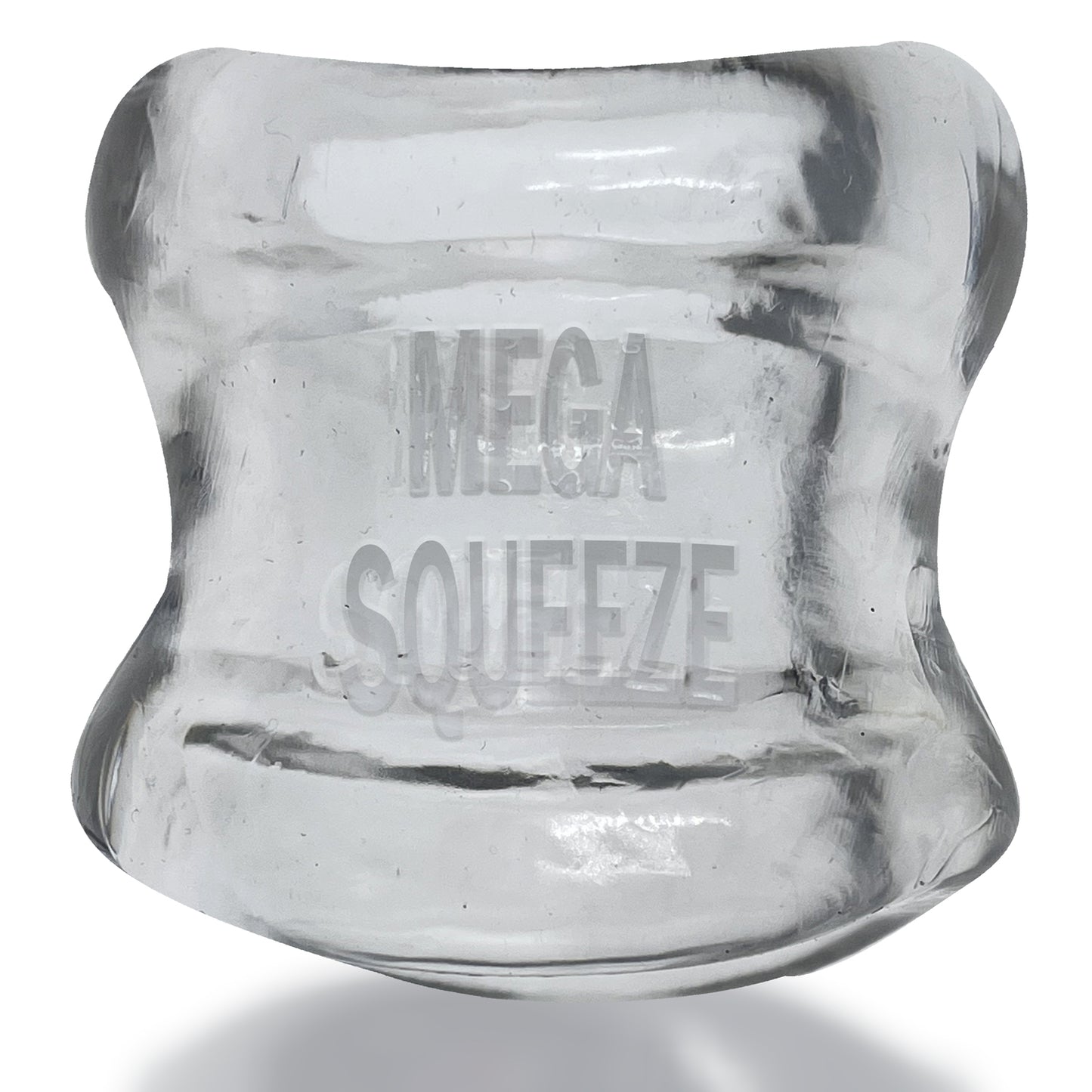 Oxballs Mega Squeeze Ergofit Ballstretcher – Clear