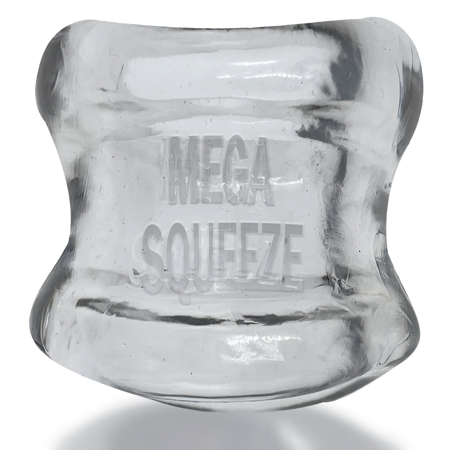 Oxballs Mega Squeeze Ergofit Ballstretcher – Clear