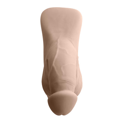 Evolved Novelties 4 Inch Packer – Realistic Penis Packer – Body-Safe TPE Rubber