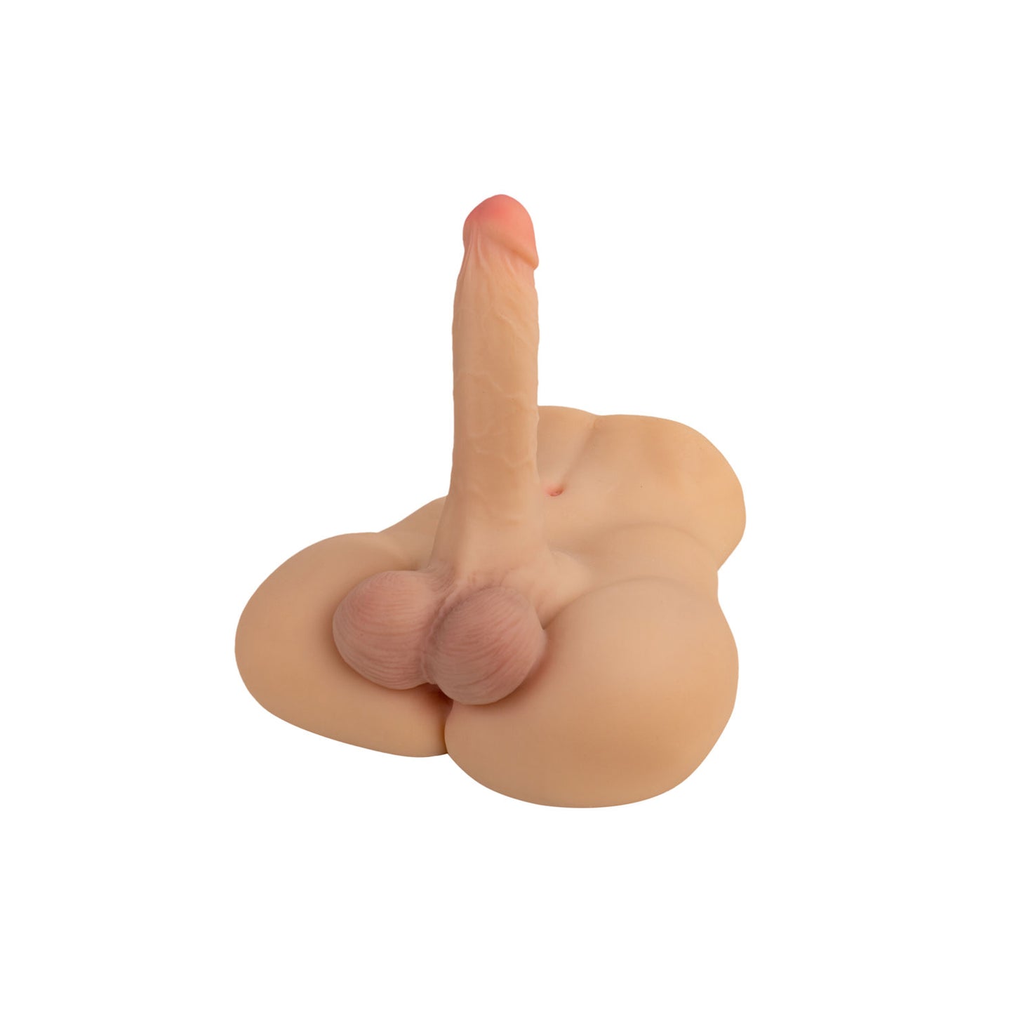 Camtoyz Raw Realistic Torso Draven - Bendable Masturbator - White