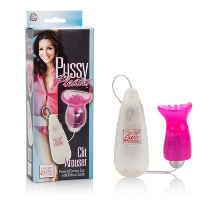 CalExotics Pussy Pleaser Clit Arouser – Multi-Speed Vibrator – Pink