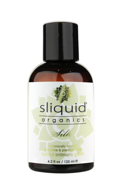 Sliquid Organics Silk Aloe & Silicone Hybrid Personal Lubricant - 4.2 Fl Oz