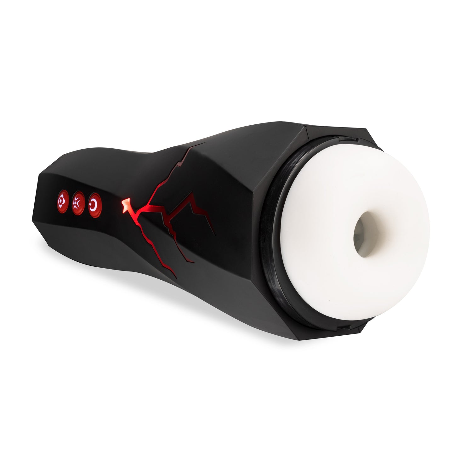 Blush M for Men Storm Masturbator Cup with 7 Vibration Functions - White