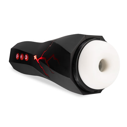 Blush M for Men Storm Masturbator Cup with 7 Vibration Functions - White