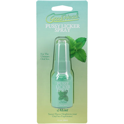 Goodhead Pussy Licker Spray Mint Flavor - 1 Fl Oz