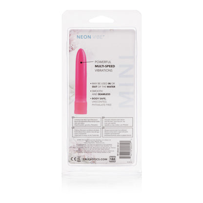 CalExotics Mini Neon Vibe Multi-Speed Vibrator – Pink