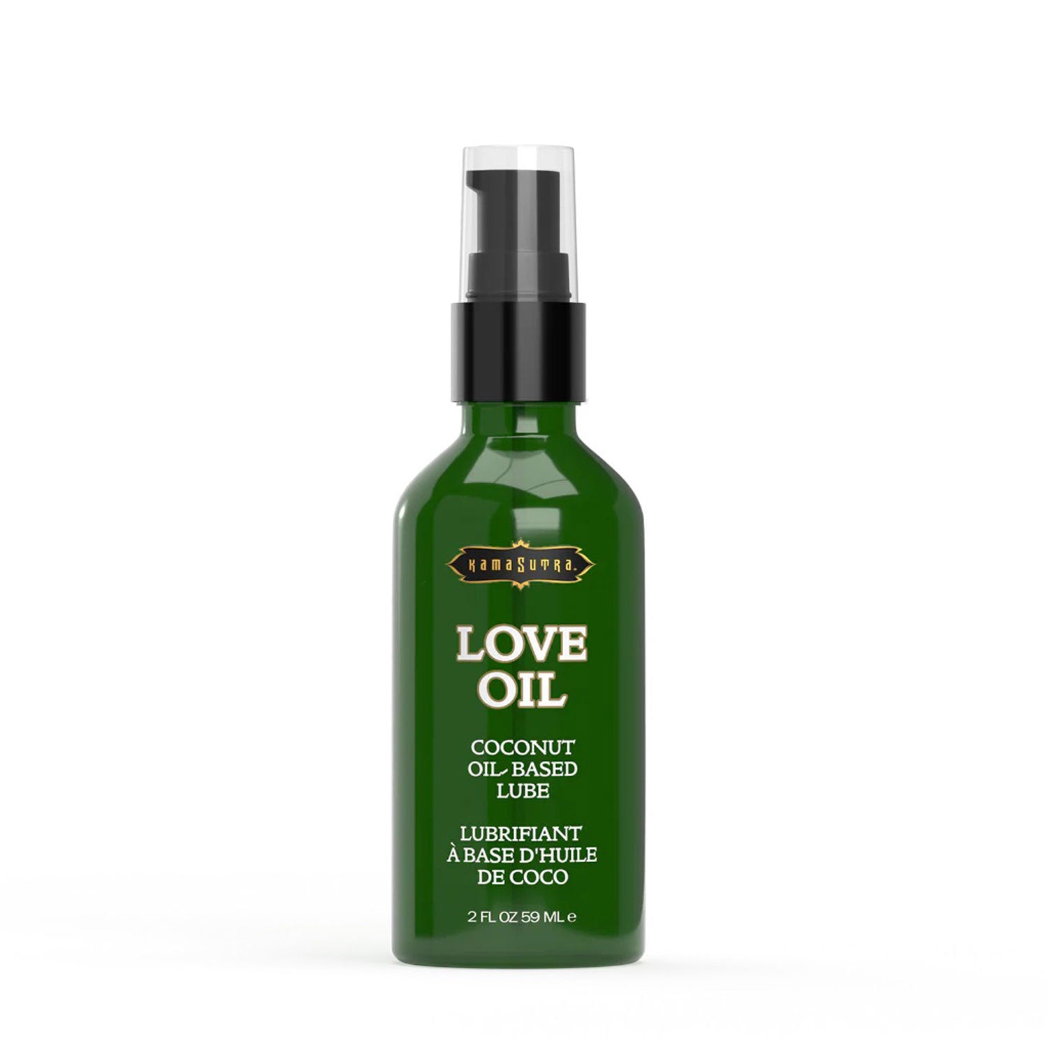 Kama Sutra Love Oil Coconut Oil-Based Lubricant – 2 Oz