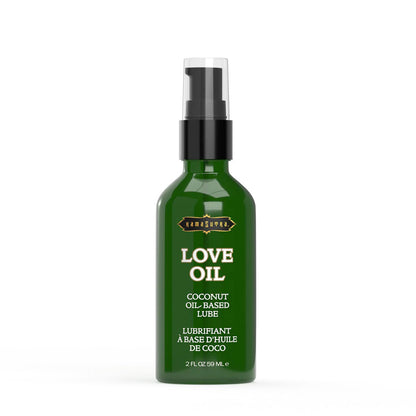 Kama Sutra Love Oil Coconut Oil-Based Lubricant – 2 Oz