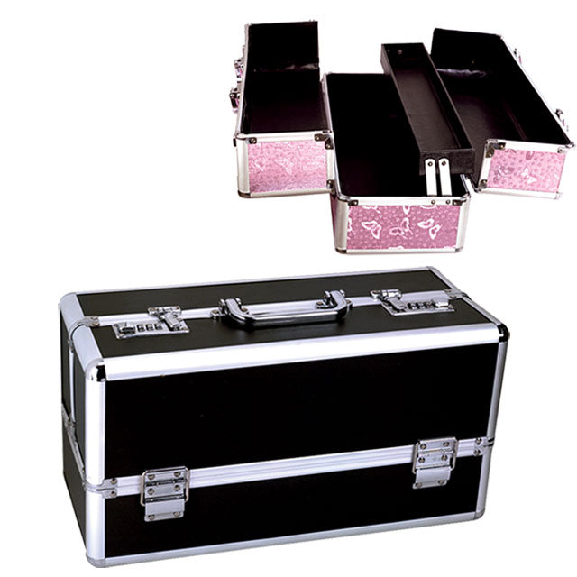 BMS Large Lockable Vibrator Case for Secure Storage – Black