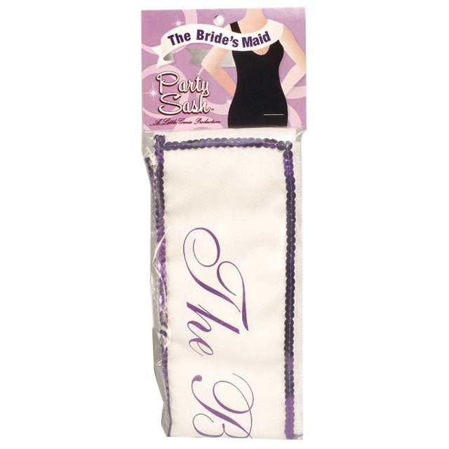 Little Genie Bride's Maid Sash - Multi-Color Party Sash