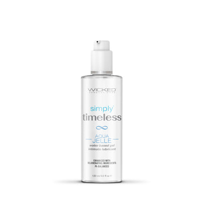 Simply Timeless Aqua Jelle Water Based Lubricant - 4 Oz