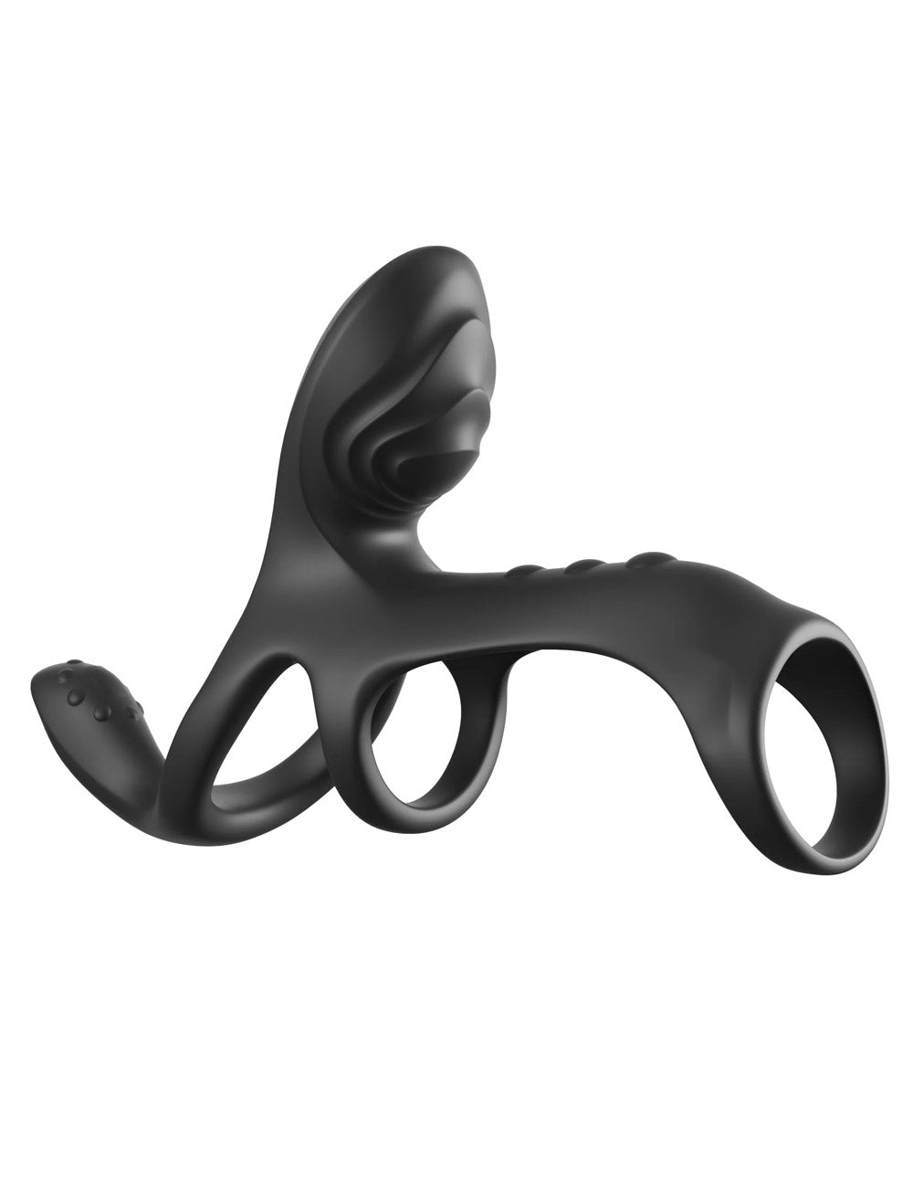 Pipedream Ultimate Couples Cage Max Cock Ring - Black