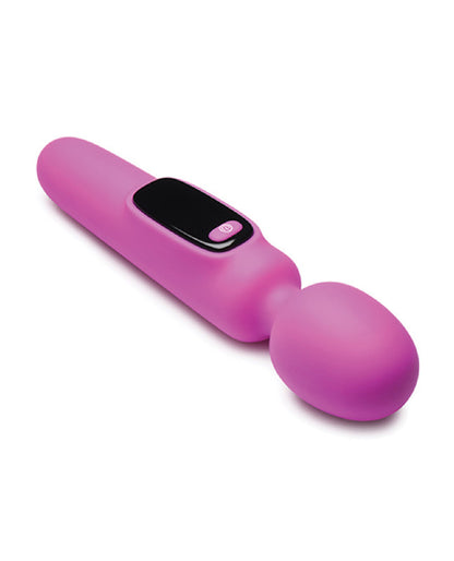 Bang Digital Silicone Wand - Powerful 3-Speed Vibrator - Purple