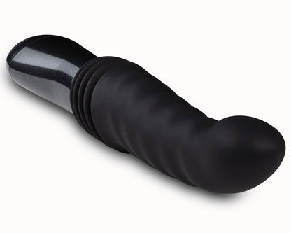 Temptasia Lazarus Thrusting Dildo with G-Spot Stimulation - Black