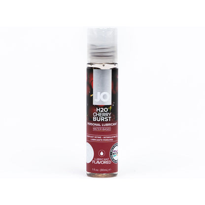 JO H2O Cherry Burst Flavored Water-Based Lubricant – 1 oz