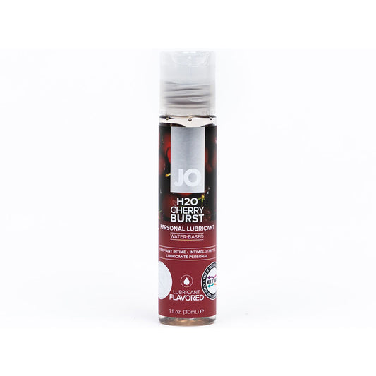 JO H2O Cherry Burst Flavored Water-Based Lubricant – 1 oz