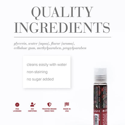 JO H2O Cherry Burst Flavored Water-Based Lubricant – 1 oz