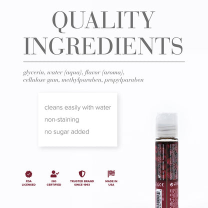 JO H2O Raspberry Sorbet Flavored Water-Based Lubricant – 1 oz