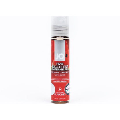 JO H2O Succulent Watermelon Flavored Water-Based Lubricant – Clear, 1 oz