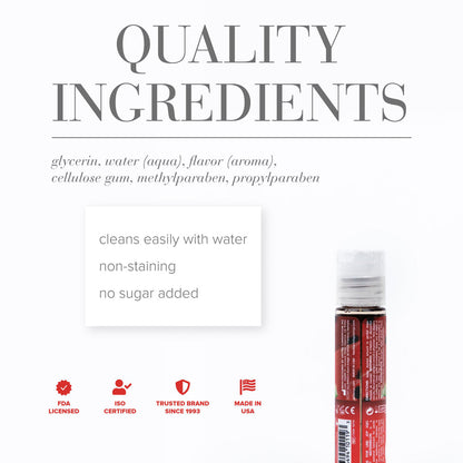 JO H2O Succulent Watermelon Flavored Water-Based Lubricant – Clear, 1 oz