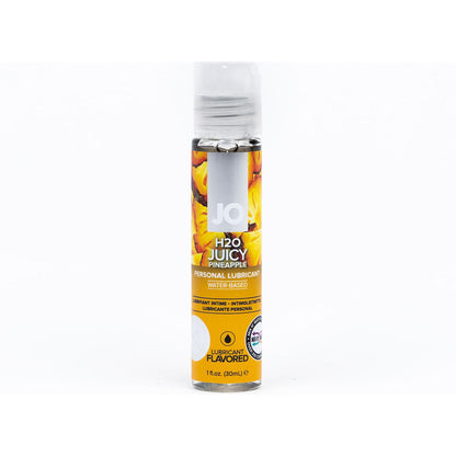 JO H2O Juicy Pineapple Flavored Water-Based Lubricant – 1 oz