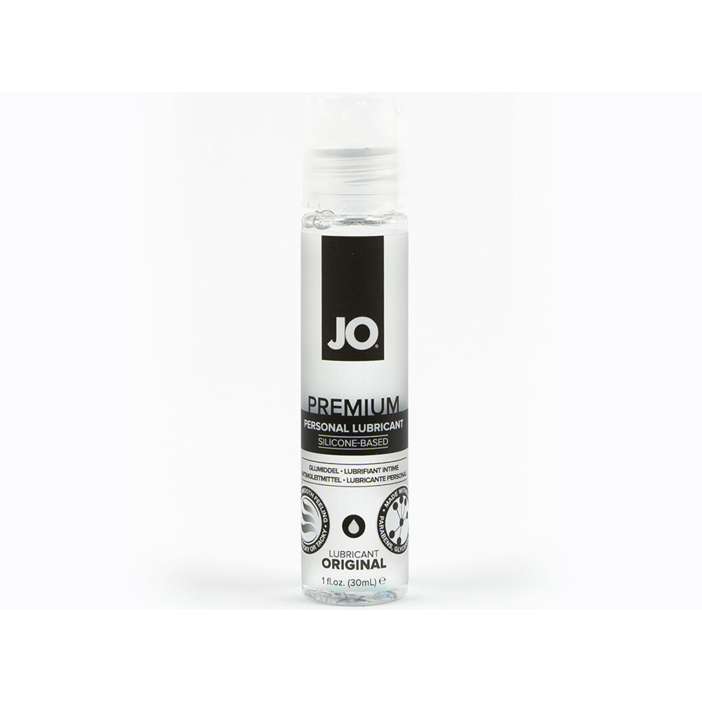 JO Premium Original Silicone-Based Lubricant 1oz - Clear - Long-Lasting Glide