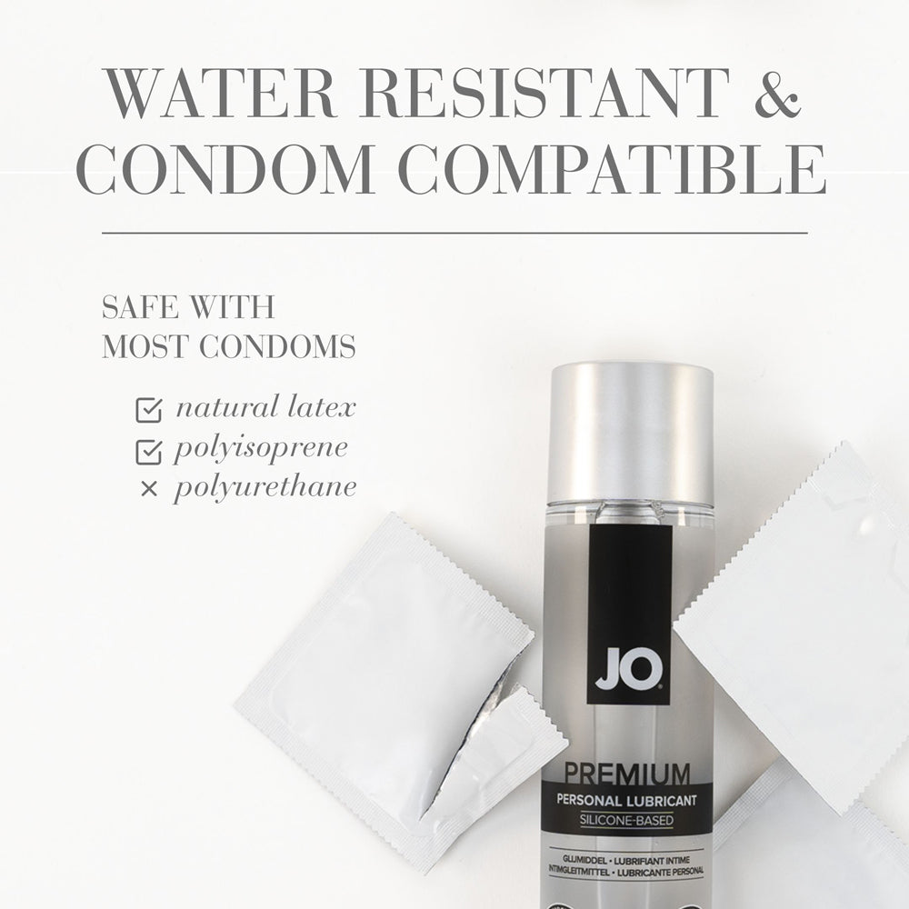 JO Premium Original Silicone-Based Lubricant 1oz - Clear - Long-Lasting Glide