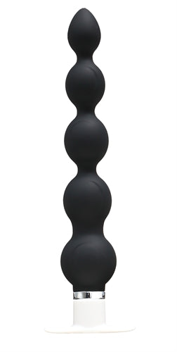 Quaker Anal Vibe - Just Black - Anal Vibrator with 12 Vibration Modes