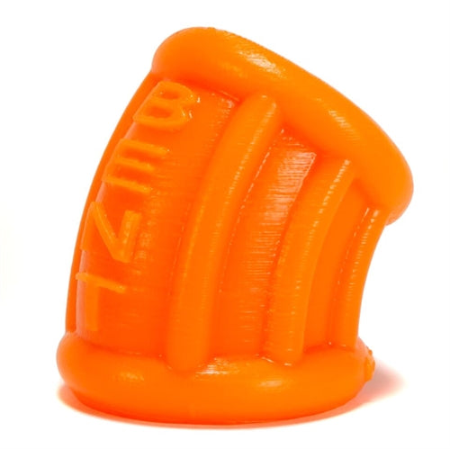 Oxballs Bent 1 Ball Stretcher Curved Silicone - Small - Orange