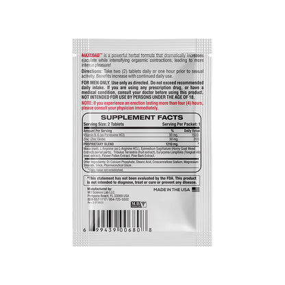 MaxLoad Enhancement Capsules 2-Pack – Stimulant-Free Supplement for Healthy Semen – Multi-Color