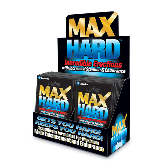 Swiss Navy MaxHard Enhancement Capsules - Fast-Acting Formula - Multi-Color