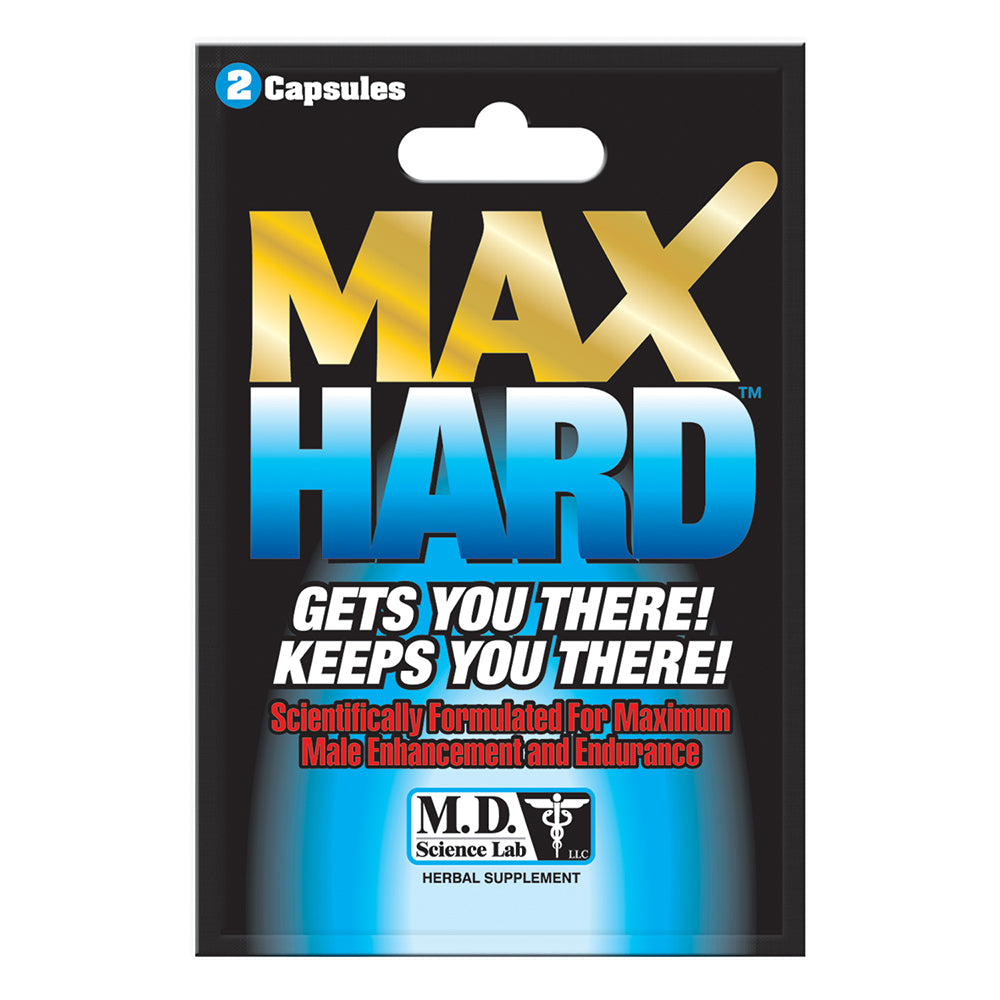 Swiss Navy MaxHard Enhancement Capsules - Fast-Acting Formula - Multi-Color