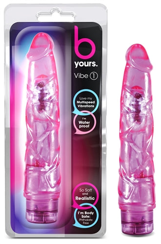 Blush Cock Vibe #1 Vibrator - Multi-Speed - Purple