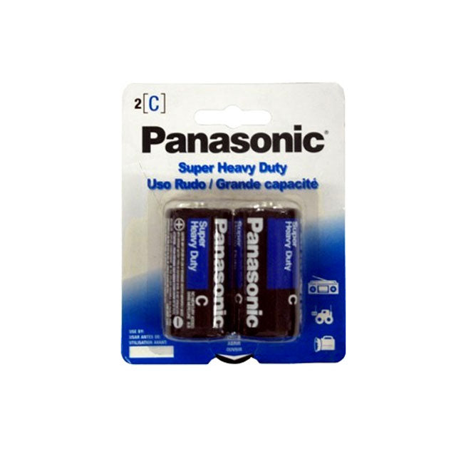 Panasonic C-2 Super Heavy Duty Batteries – Multi-Color