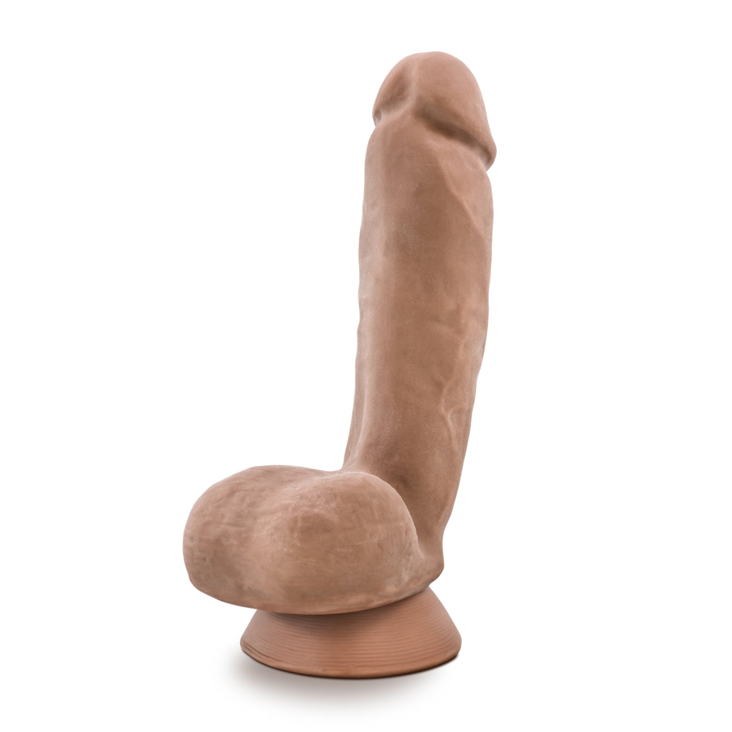 Blush Macho Latin Collection Dual Density Male Stroker with Suction Cup – Beige