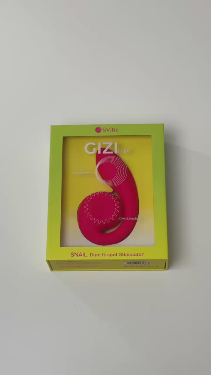 SVibe GIZI Lite Vibrator with Dual Motors for G-Spot Stimulation – Juicy Blueberry