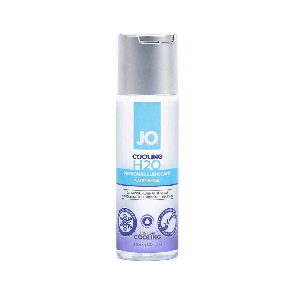 JO H2O Cooling Water-Based Lubricant – 2 oz – Clear