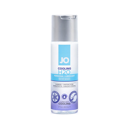 JO H2O Cooling Water-Based Lubricant – 2 oz – Clear
