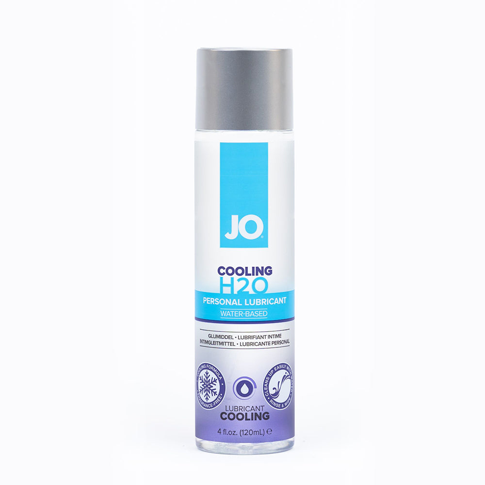 System JO H2O Cooling Water-Based Lubricant 4 oz - Clear