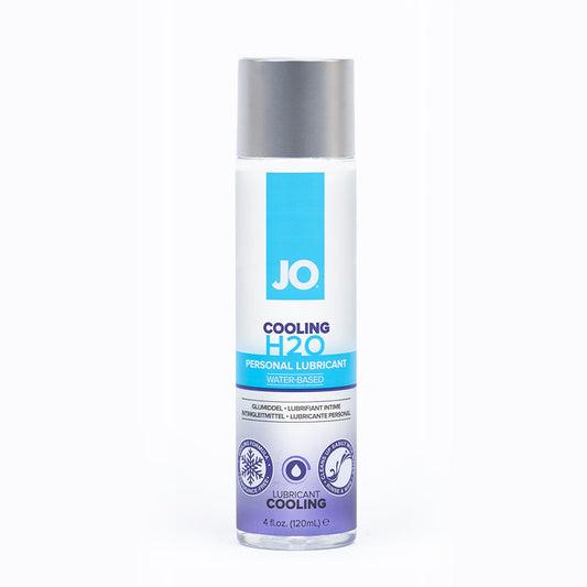 System JO H2O Cooling Water-Based Lubricant 4 oz - Clear