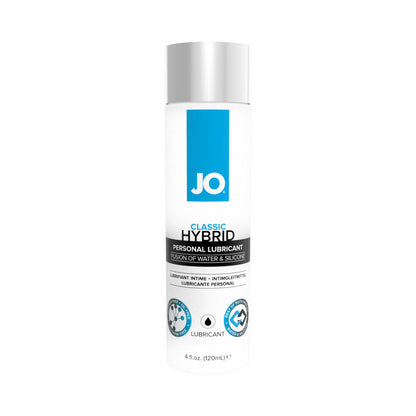 JO Classic Hybrid Lubricant 4 oz – Clear – Silicone & Water-Based Formula
