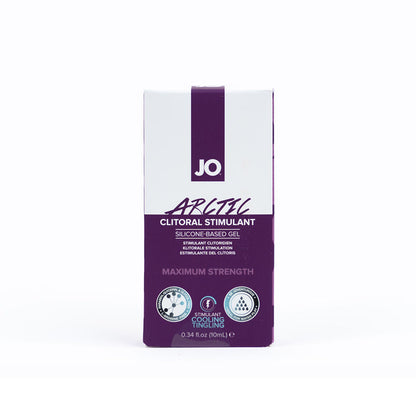 JO Arctic Clitoral Stimulant 0.34 oz – Intense Cooling Sensation – Clear