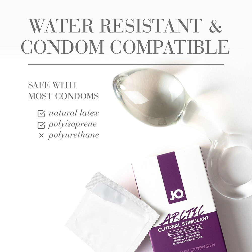 JO Arctic Clitoral Stimulant 0.34 oz – Intense Cooling Sensation – Clear