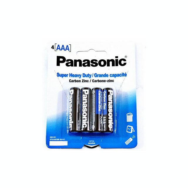 Panasonic AAA Batteries - 4 Pack - Multi-Color
