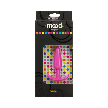 Doc Johnson Mood Naughty Small Silicone Butt Plug – Light Pink