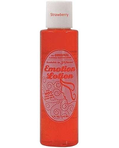Emotion Lotion Strawberry Warming Lotion – Red