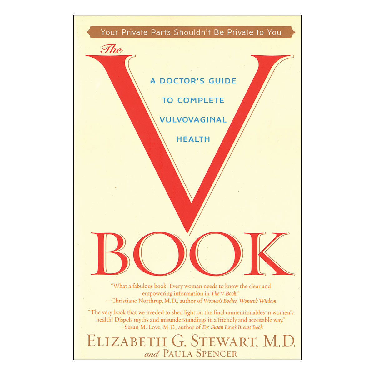 The V Book by Dr. Elizabeth G. Stewart – A Comprehensive Guide to Vulvovaginal Health