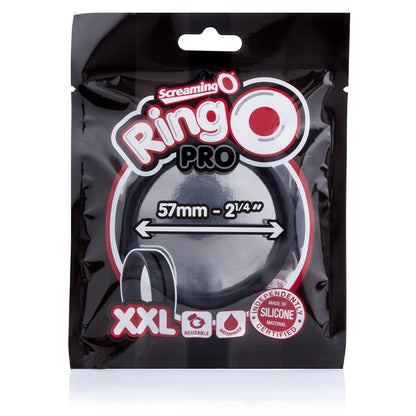 Screaming O RingO Pro XXL Penis Ring – Black – Stretch-to-Fit Design
